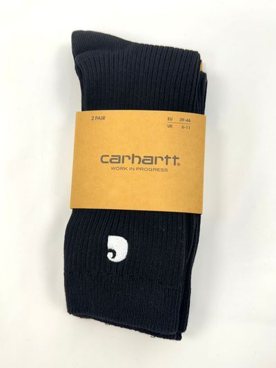 SW95 - Size: One Size - Carhartt Black Socks 2-Pack